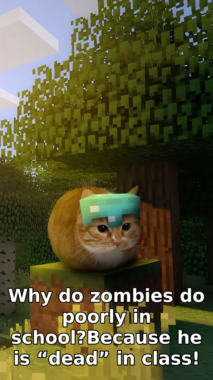 Why do zombies do poorly in school?Because he is “dead” in class!